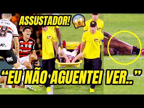 🚨 IMAGENS FORTES! O QUE ACONTECEU COM AYRTON LUCAS DEIXOU TODOS EM CHOQUE NO MARACANÃ! 😱