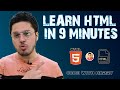 HTML Basics in Just 9 Minutes – Learn in Hindi 🌐