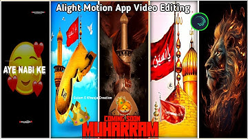 Moharram Coming Soon Hashmi Gharana Hain Ye Nabi Ke Ghar Wale Status Editing Tutorial Islamic Status