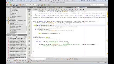 java trading programming Interactive Brokers API