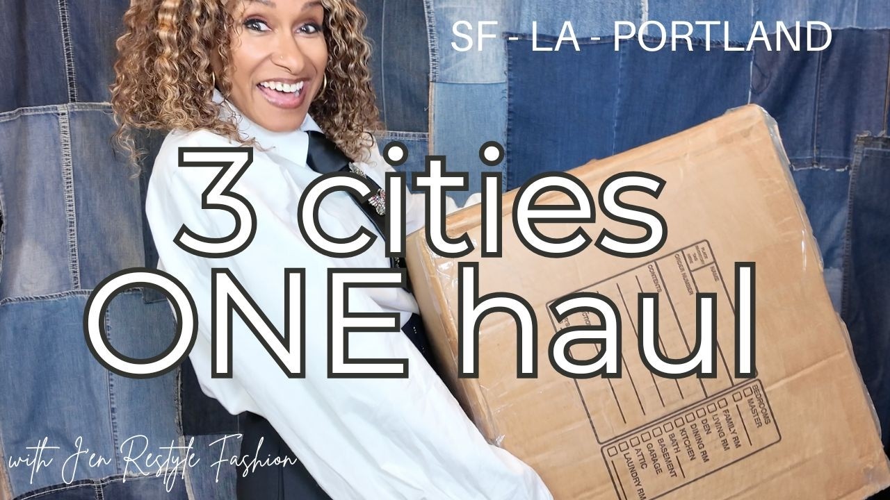 FINAL THRIFT HAUL OF 2025 | SAN FRANCISCO, LOS ANGELES & PORTLAND + CHICAGO EVENTS