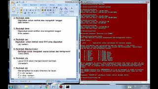 Perintah Dasar Internal DOS | Command Prompt | CMD