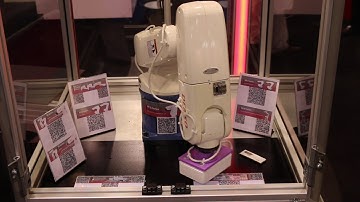 DENSO Robot Uses QR Code® Scanner