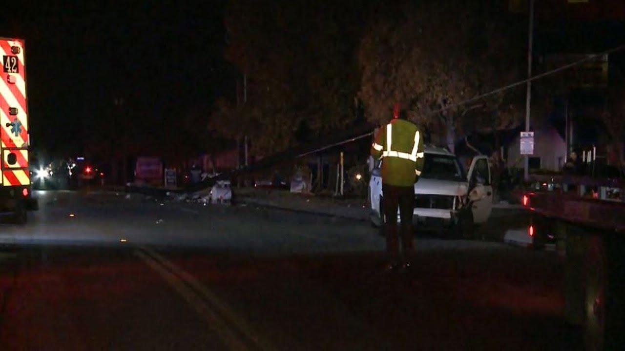 SUV crashes into utility pole, causes power outage in area, police say ...