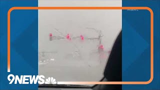 Downpour hits Arvada on the Fourth of July