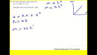 IGCSE Edexcel Jun 2022 2H q17 (Maths: higher tier past paper) IGCSE Edexcel Jun 2022 2H q17 (Maths: higher tier past paper)