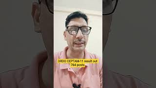 DRDO CEPTAM 11 STA & Technician 764 posts tier 1 result out||18-24 yrs||skill tradesman test DV MED