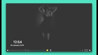 Modern Windows 10 Rainmeter Theme