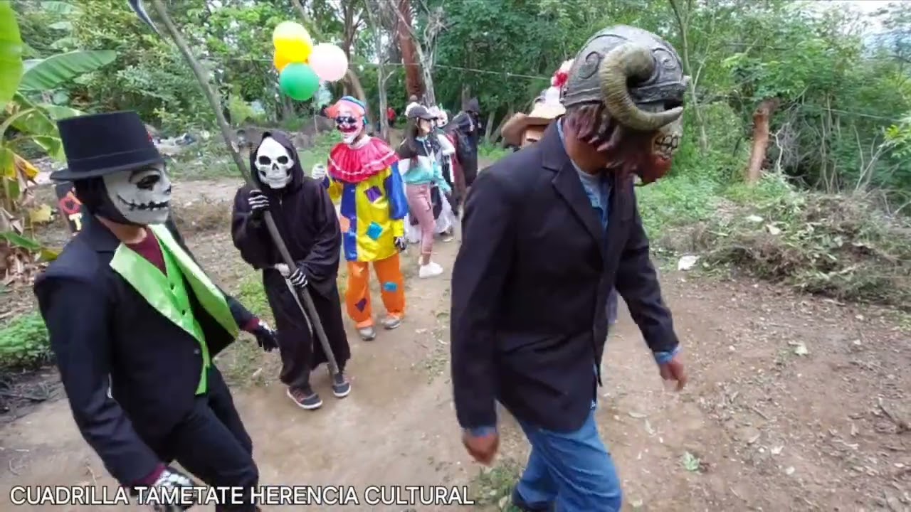 Día de muertos #xantolo tantoyuca ver. Cuadrilla tametate Herencia cultural