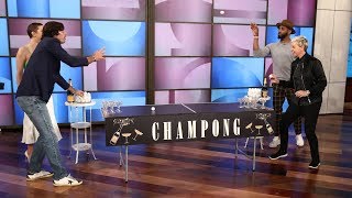 Ellen And Kate Hudson Play Champong