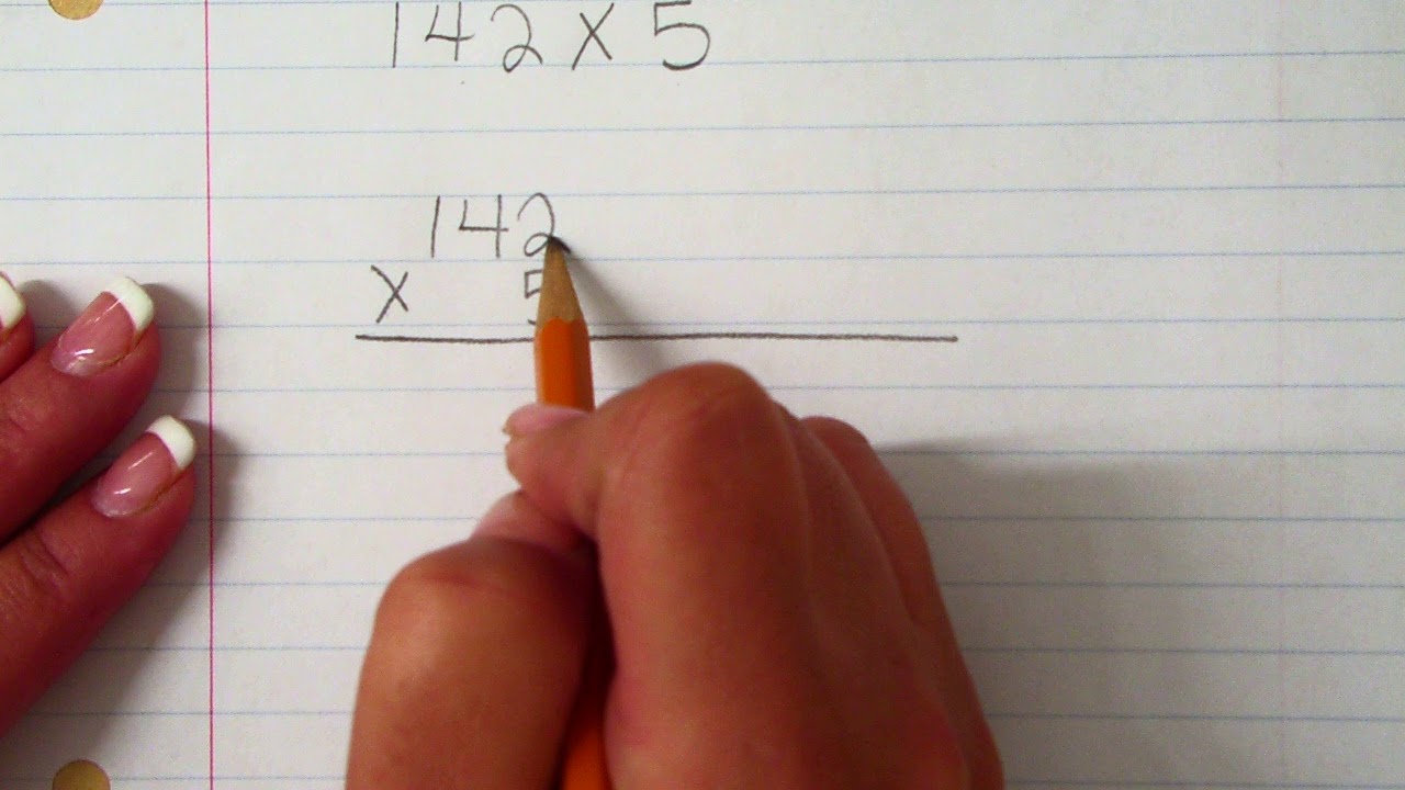 Multiplication: Multi-digit By One Digit Using Partial Products - YouTube