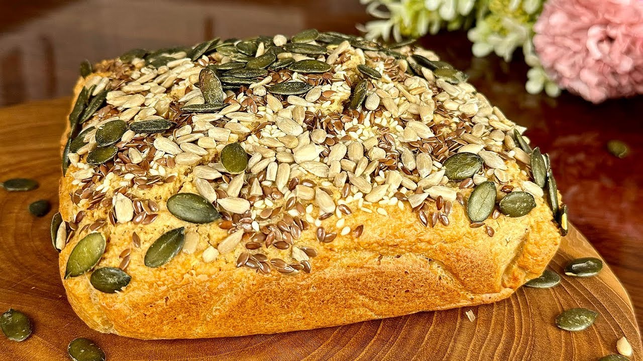 Возьмите с собой овсянку и греческий йогурт! Хлеб без муки! Без сахара! Через 5 минут