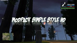 MODPACK SIMPLE STYLE HD || GTA SAMP ANDROID