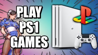 Relive The Classics: Play Ps1 Games On Your Ps4!