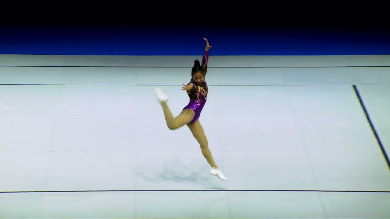 PANGAMBAM Ariha (IND) - 2024 Aerobic Worlds, Pesaro (ITA) Qualifications Individual Women