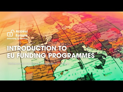 Introduction to EU Funding Programmes