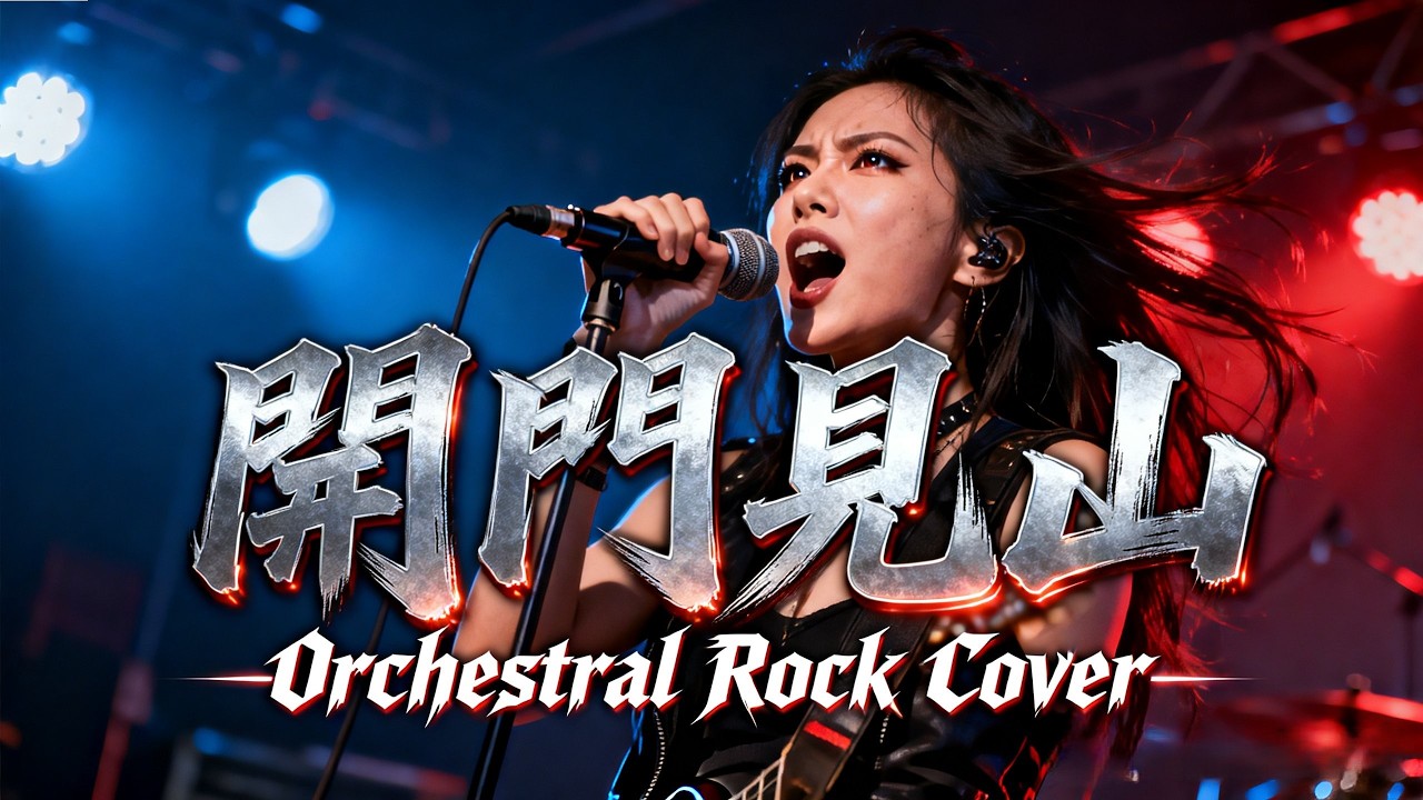 Kai Men Jian Shan (開門見山) - A Mei (張惠妹) | Orchestral Rock Cover!! 🔥🤘