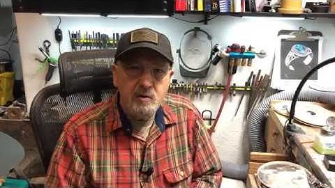 How to bezel set a cabochon  ( DIY )