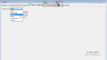 Logic Analyzer GoLogicXL: Never Immediate Simple (triggers #01)