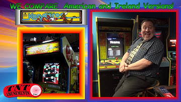 #256 Atari KANGAROO Arcade Video Game-Compare Regular and Ireland Versions! TNT Amusements