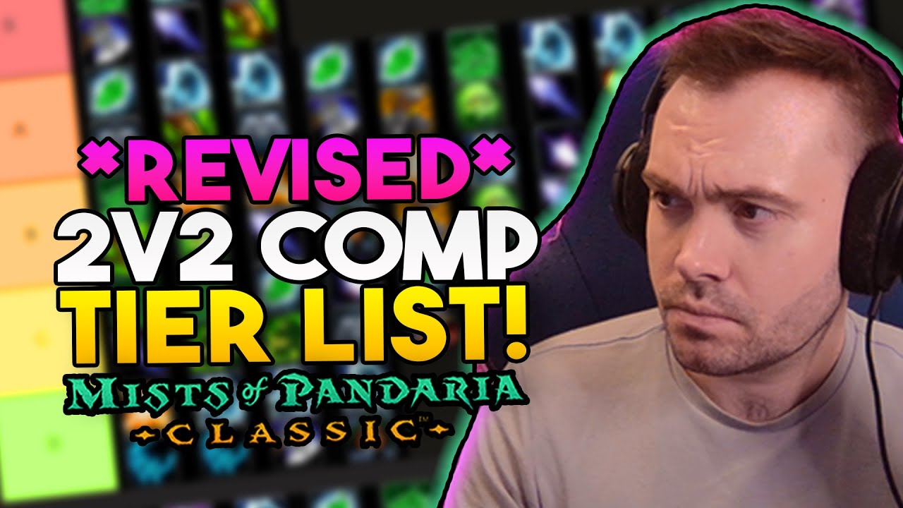 Каждый рейтинг 2v2 Arena Comp в MoP Classic