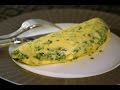Omelette roule aux fines herbes