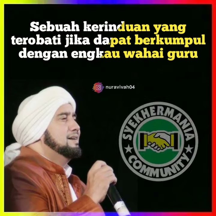 STORY WA SHOLAWAT HABIB SYECH 30 DETIK TERBARU 2020