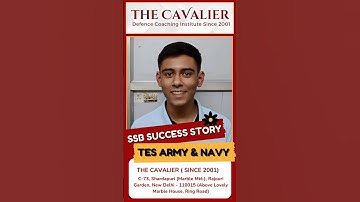 SSB Interview Coaching | SSB Success Story | Manav Saini Recommended for TES Army & Navy | Cavalier
