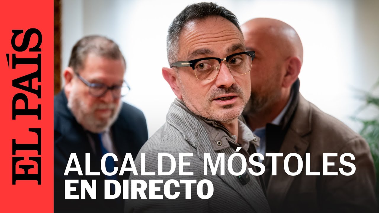 DIRECTO | El alcalde de Móstoles comparece de nuevo tras las acusaciones de la exedil | EL PAÍS
