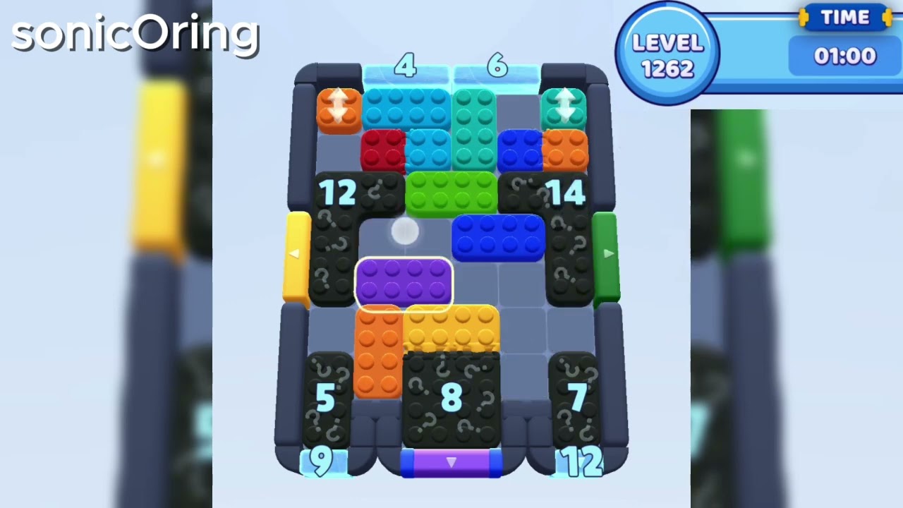 【ごるページ】 Color Block Jam Level 1262 - YouTube