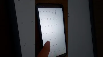 Como calcular raiz na calculadora científica do celular?