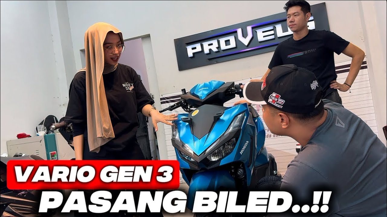 PASANG BILED VARIO GEN 3 ‼️MODIFIKASI VARIO GEN 3..