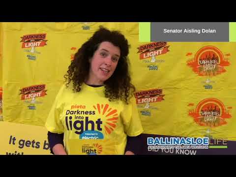Darkness into Light Video 2/2 It is still not too late to sign up!!