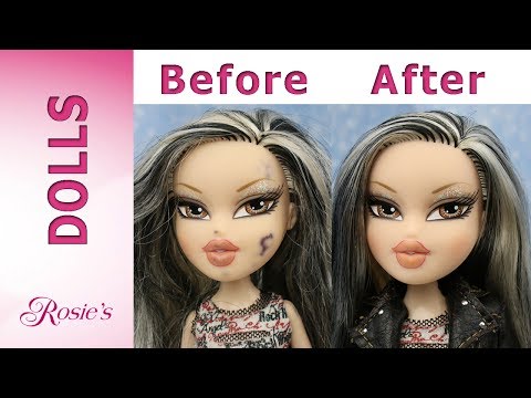 How To Remove Ink Off A Doll - Bratz Rock Angelz Jade Makeover