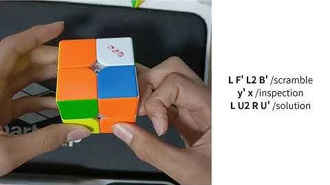 RECON 0.39 WR 2x2x2 Single ZiYu Ye