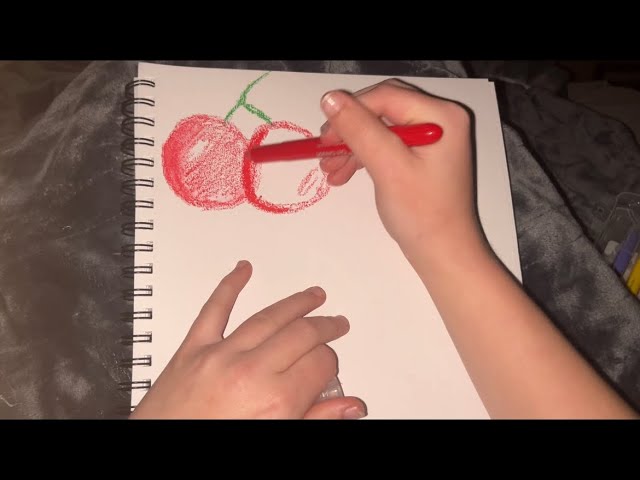 ASMR Chill and color w me~ Gel crayons | Tascam whispers (MEMBERS ONLY)