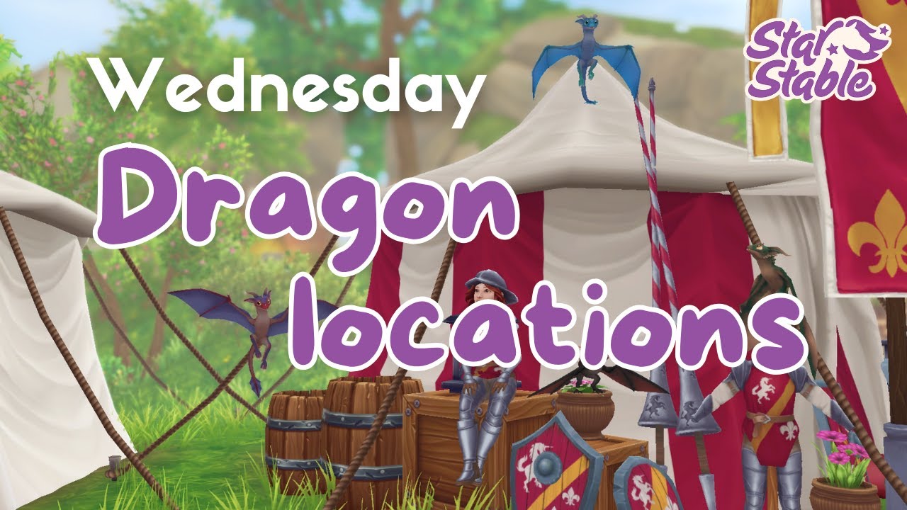 Daily Dragon Hide & Seek Locations: WEDNESDAY || Star Stable Online