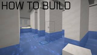 creating the POOLROOMS in minecraft...