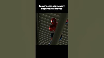 Taskmaster copy every superheroe moves #shortvideo #shorts #short
