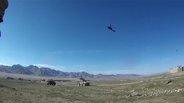 Aftermath of an IED and MEDEVAC