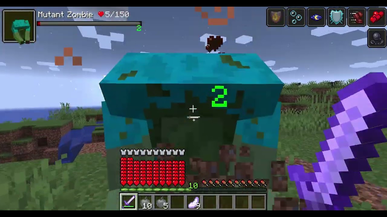 Ironsten vs Mutants (In Minecraft)