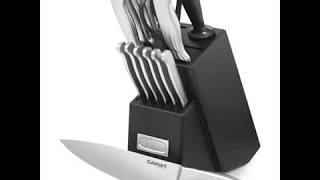 Cuisinart 15-Piece Stainless Steel Hollow Handle Block Set, C77SS-15PK