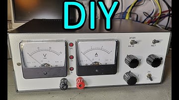 DIY power supply 0-30V 0-3A linear 1980 test teardown