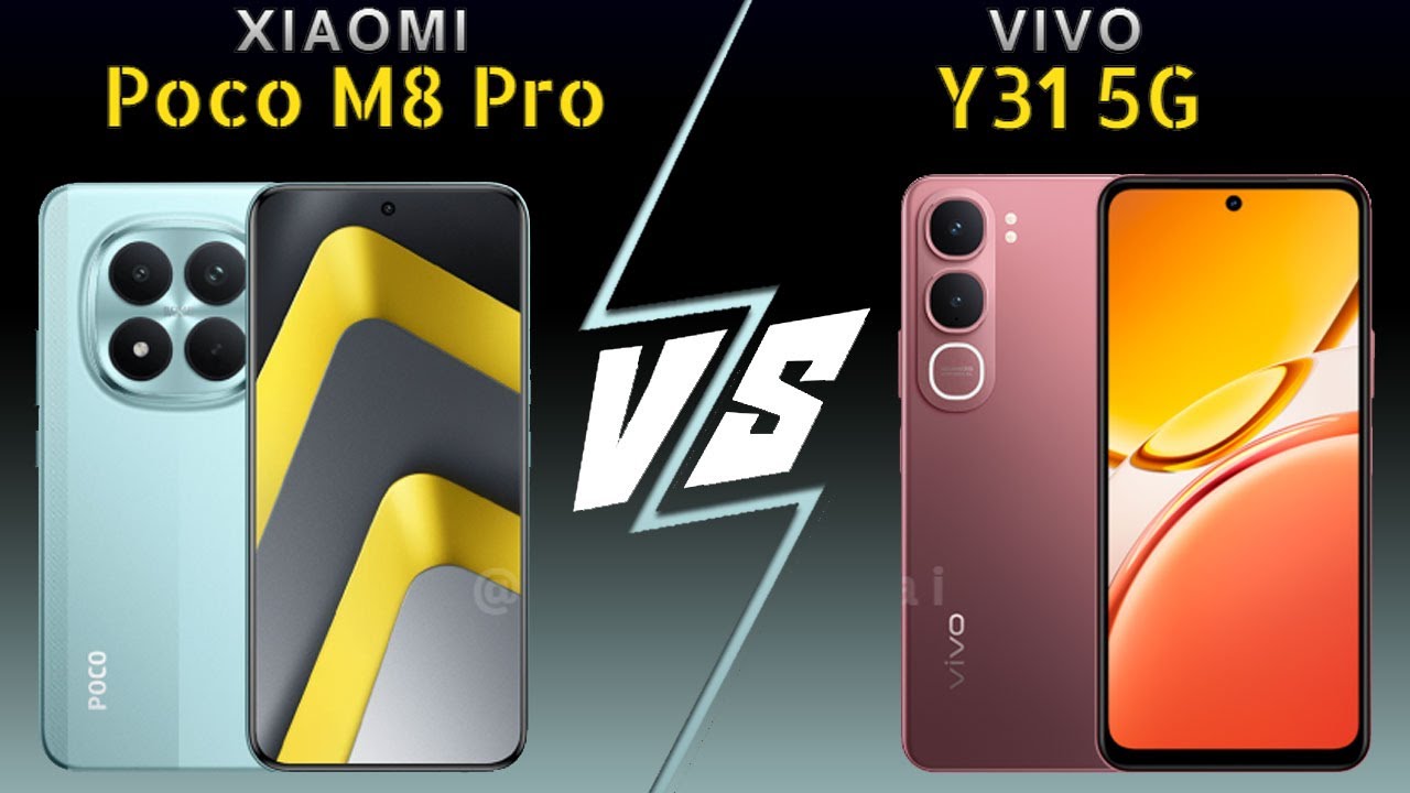 Poco M8 Pro vs Vivo Y31 5G 