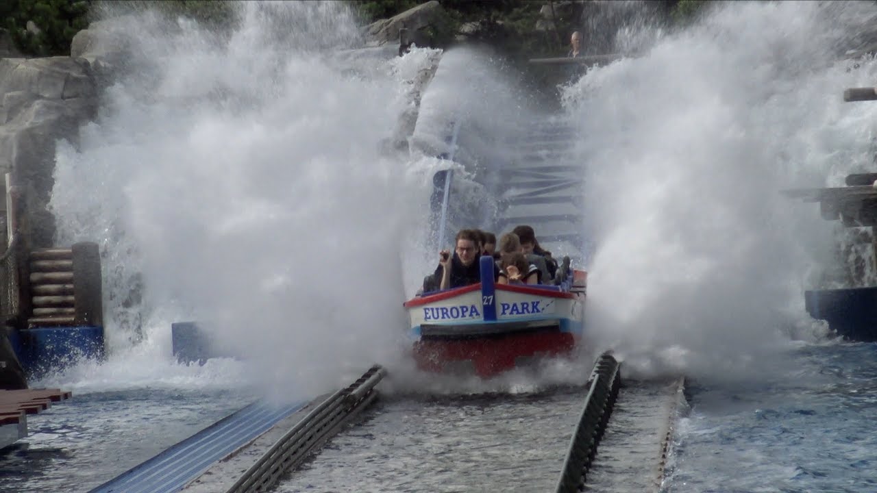 Poseidon 60fps HD Offride Footage Europa Park