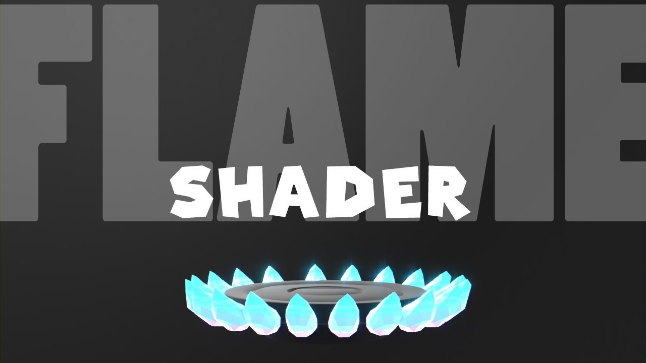 【Blender 3D】How to Create Flame Shader (or ICE shader) Tutorial