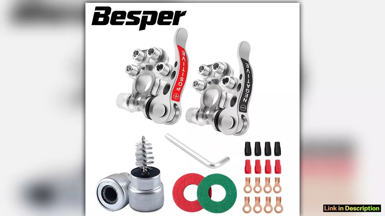 Car Battery Terminal Quick Release Disconnect Battery Terminals Copper Wire Lugs Cable Clamp Screw