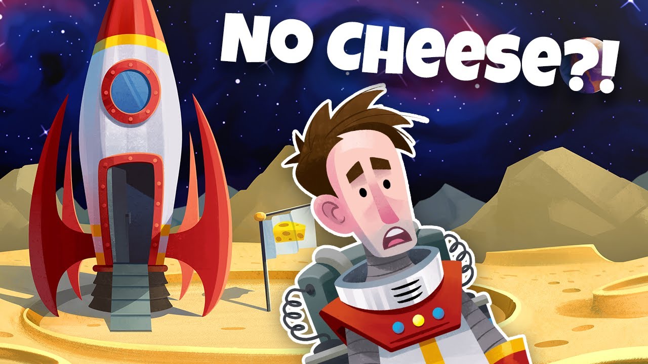 The Moon’s Not Made of Cheese | Funny Animated Song for Kids