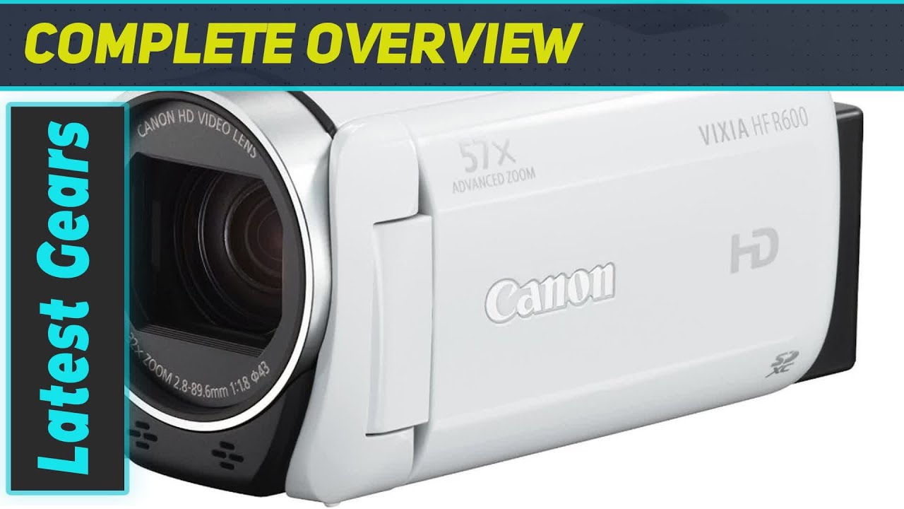 Capturing Life's Moments: Canon VIXIA HF R600 Camcorder Review