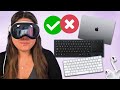 Which accessories actually work with apple vision pro